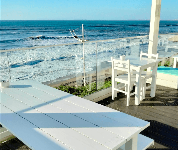 Ocean view from the Salty Beach Bar terrace